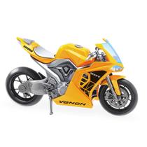 Moto Roda Livre - Venon Sport 1200 - Amarelo - Usual Brinquedos
