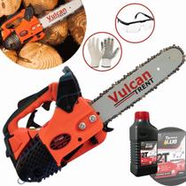 Moto Serra 2T a Gasolina Vulcan Trent VSL250 25,4CC Sabre Ponta Rolante 12" Pol. Corrente 3/8 X 1,3mm