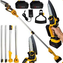 Moto Serra A Bateria Mini Serra Elétrica 1200w 48v Com Cabo Extensor Moto Serra A Bateria Mini Serra Elétrica 1200w 48v Com Cabo Extensor