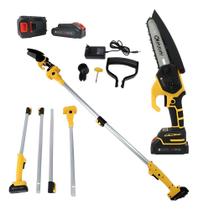 Moto Serra A Bateria Mini Serra Eletrica 25v + Cabo Extensor