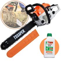 Moto Serra A Gasolina 52cc 3hp Sabre 20" TSSAPER MG52CC + Oleo Stihl 2T Moto Serra A Gasolina 52cc 3hp Sabre 20" TSSAPER MG52CC + Oleo Stihl 2T