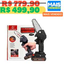 Moto Serra Elétrica Portátil 36V ORIGINAL PROFISSIONAL Motosserra Portátil Recarregável Bivolt