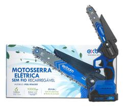 Moto Serra Portátil de 36V com Bateria Recarregável Motor 3000rpm Moto Serra Portátil de 36V com Bateria Recarregável Motor 3000rpm