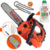 Moto Serra Vulcan VSL250 2T 25cc Sabre 12'' Ideal Para Construção Civil + Óleo 2T Castrol Sthil Moto Serra Vulcan VSL250 2T 25cc Sabre 12'' Ideal Para Construção Civil + Óleo 2T Castrol Sthil