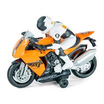 Moto Speed 360 Com Controle Remoto, Luzes LED, Som, Giro 360 Brinquedo Infantil Conect Brinq
