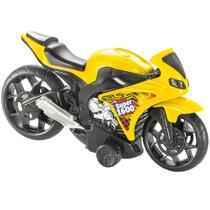 Moto Super 1600 Com Fricção Brinquedo Grande - Bs Toys