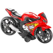 Moto Super 1600 Com Fricção Brinquedo Grande - Bs Toys