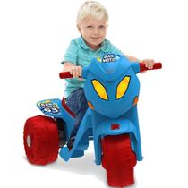 Moto Triciclo Eletrico Infantil Bandeirante Banmoto 6V Azul