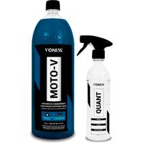 Moto-v 1,5l Shampoo Desengraxante + Quant Diluidor Vonixx