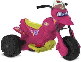 Moto xt3 pink elétrica 6v - b0b47823kl - Bandeirante.