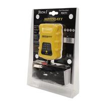 Motobatt Tech 1 6V/12V 1A Carregador inteligente Chumbo ácido/AGM/Gel/Cálcio/Lithium