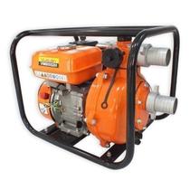Motobomba Autoescorvante Alta Pressão a Gasolina VMB552H 4 Tempos 5,5HP Partida Manual Vulcan Trent Laranja
