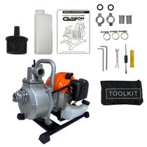 Motobomba Bomba de Água a Gasolina 1 Polegada 2t 2,5HP 52cc 8.000L/H 25MCA Carbon Fak