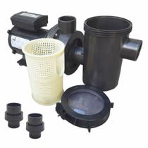 motobomba de piscina 1.0 cv 220v com pre filtro maxtorque
