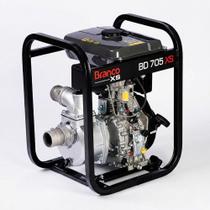 Motobomba Diesel Autoescorvante BD-705 E-XS 3x3 Partida Manual Branco