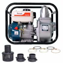 Motobomba Gasolina 6,5HP Autoescorvante 3"x3" Remoli RSP33 Vazão máx 60 m³/h