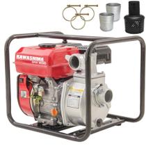 Motobomba Kawashima Autoescorvante GW200 212cc 7HP 4T À Gasolina Com Vazão de 36m³/h Para Água Limpa