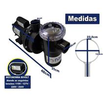 Motobomba nautilus com pré filtro modelo nbfc-4/m de 1,0cv 110/220