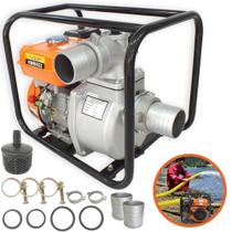Motobomba Profissional VMB653 Autoescorvante 3 Polegadas á Gasolina Motor 4 Tempos e Partida Manual