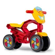 Motoca Bicicleta De Equilíbrio Totokross 4 Rodas Cardoso Toys Vermelha