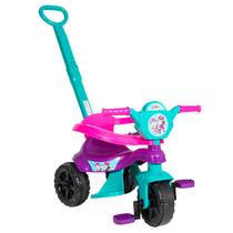 Motoca Infantil Kemotoca Baby Cachorrinho Com Haste Removivel Pedal E Protecao Anti Queda