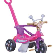 Motoca Triciclo Infantil Velotrol Baby Empurrador Haste Alça