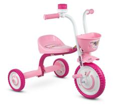 Motoca Triciclo Infantil You 3 Girl Até 21kg Com Buzina Nathor