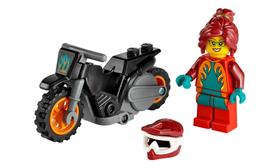 Motocicleta de Acrobacias Fogo Lego City LEGO - 60311