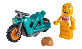 Motocicleta de Acrobacias Galinha Lego City LEGO - 60310