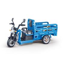 Motocicleta de brinquedo de 3 rodas para crianças com som e plástico azul claro Motocicleta de brinquedo de 3 rodas para crianças com som e plástico azul claro