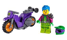 Motocicleta de Wheeling Lego City LEGO - 60296