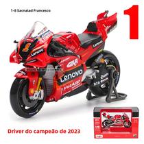 Motocicleta Ducati Lenovo Bagnaia MotoGP - Modelo Maisto 1:18