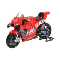 Motocicleta Ducati Pramac Racing 1:18 Maisto - Modelo de Coleção 2022