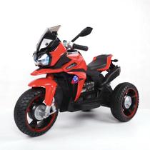 Motocicleta Elétrica Vermelha 3 Rodas Shiny Toys 6V
