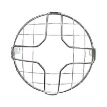 Motocicleta Farol Mesh Cover, Grill Guard, Front Lamp Mesh, Protetor para Cafe Racer Cruiser, 6.5"