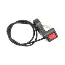 Motocicleta Liga/desliga Farol Do Guidão Interruptor De Luz Botão Equipamento De Moto