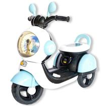 Motocicleta Moto Elétrica Infantil Motinha Crianças Azul - Car Kids