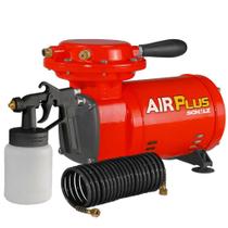 Motocompressor Ar Direto Air Plus Pintura 2,3pés 250W Schulz