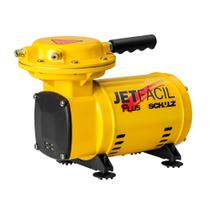Motocompressor ar portatil 2,3 jetfacil plus 127v c motor monofasico aberto ind gaio esq 1/3cv 127v