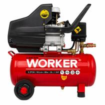 Motocompressor de Ar 20 Litros 1.5hp 8bar 220V CAW020 Worker