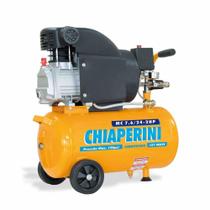 Motocompressor de ar 24 litros 2HP - Chiaperini MC 7.6/24