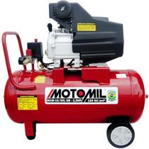 Motocompressor de Ar 8,8 Pés3/min 2,5HP 50 Litros 110/220V