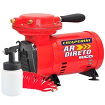 Motocompressor de Ar Direto Red 2,3 Pés 40PSI Mono Bivolt co Motocompressor de Ar Direto Red 2,3 Pés 40PSI Mono Bivolt co