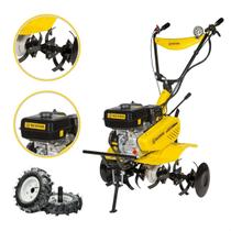 Motocultivador Gasolina Tratorito Arador Solo 7 hp 212cc 4t Matsuyama Enxada Rotativa Arar Terra 7cv