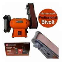 Motoesmeril Com Lixadeira De Cinta 6'' 250W - Bivolt Top