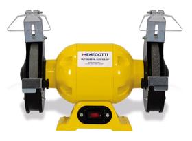Motoesmeril Plus 300 06 Mono 1/2cv 127/220v 60hz 300w com visor com abrasivos A36 e A60 Menegotti