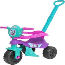 Motoquinha Infantil Menina Passeio Triciclo Cachorro Roxo