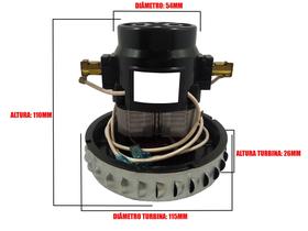 Motor 127v bps1s aspirador de pó electrolux gt20n, gt30n