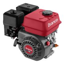 Motor À Gasolina B4t 7.0HP Partida Manual Com Alerta De Óleo Branco