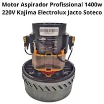 Motor Aspirador Duplo Estágio Profissional 1400W 220V Kajima Electrolux Jacto Soteco